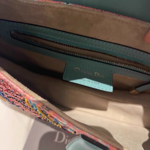 Super rare Dior limited sequin saddle bag - Picture 5 of 7